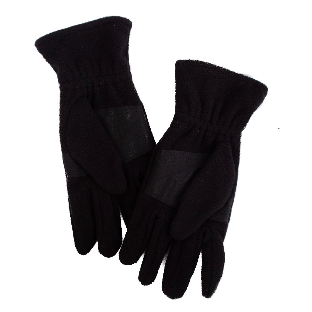 Classic Oregon O, Black, Gloves, Polyester Blend, Accessories, Unisex, Donegal Bay, Fleece, Texting Finger, Palm Pad, 923883